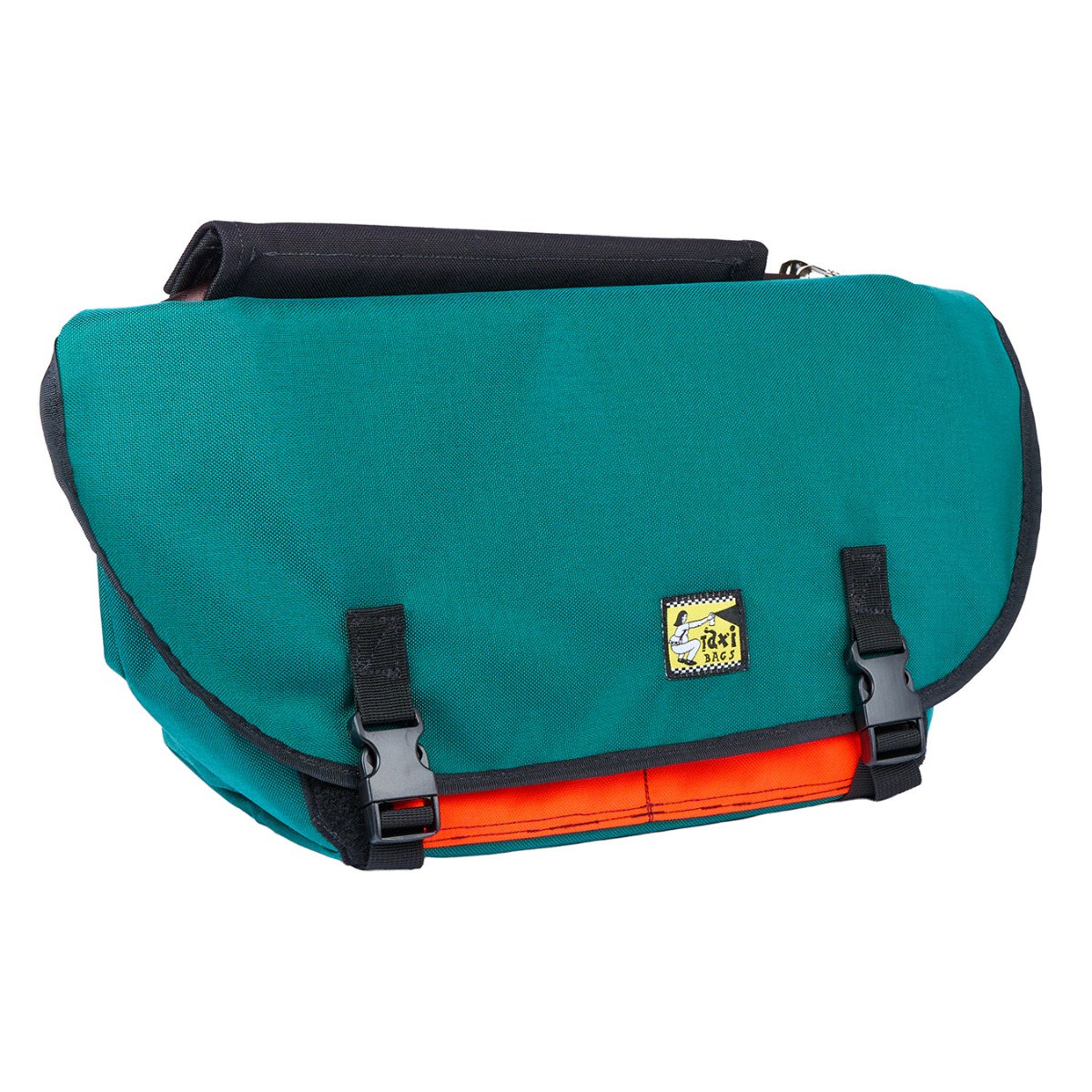 ブルーラグ メッセンジャーバッグ BLUE LUG* the messenger bag (purple/orange reflector) - BLUE