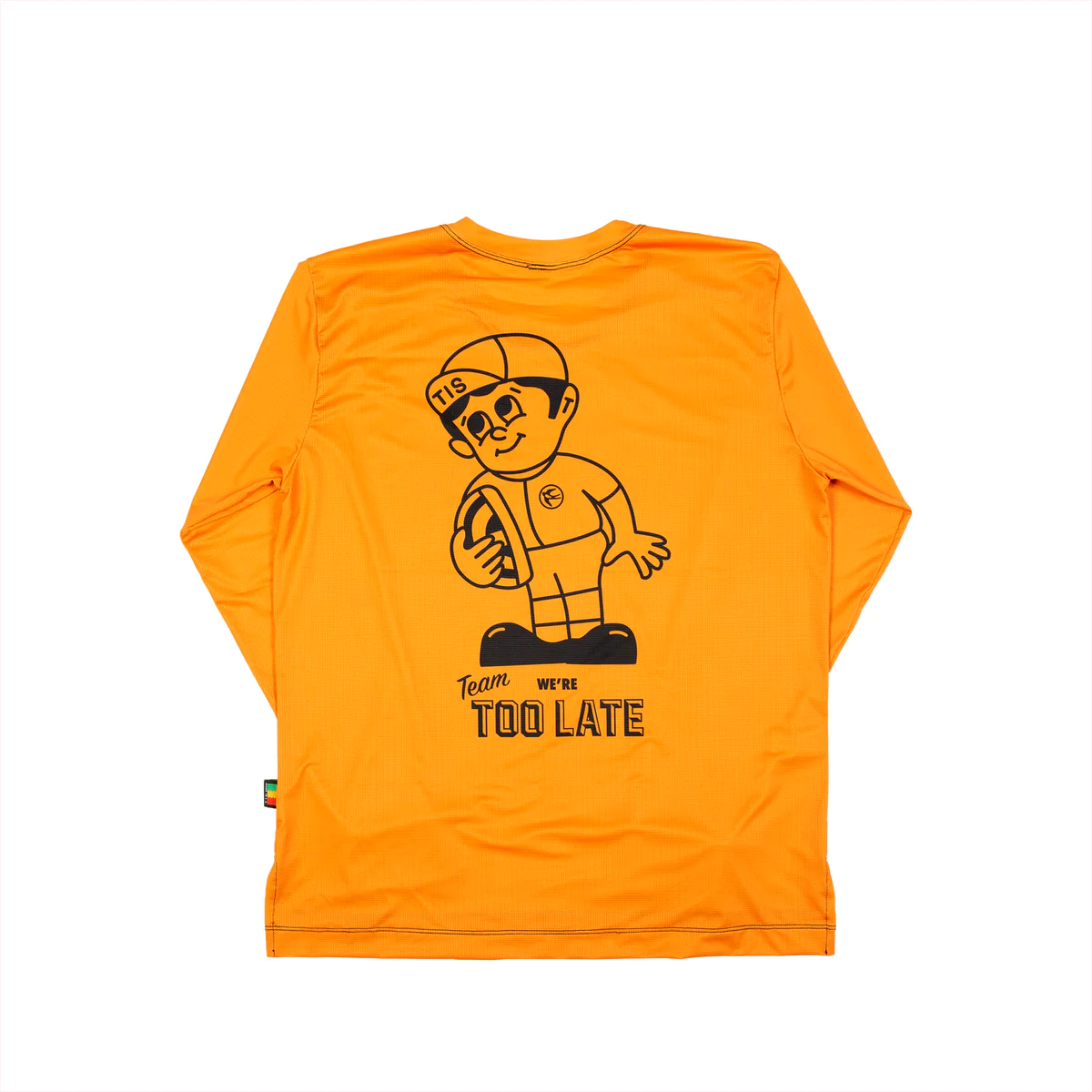 *TEAM TOO LATE×THE INCONVENIENCE STORE* tech shirt (orange)