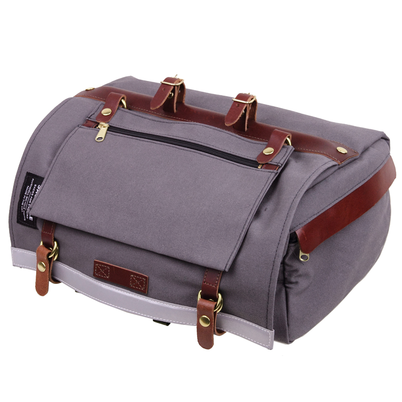 *RIVENDELL* sackville saddle sack (M/gray)