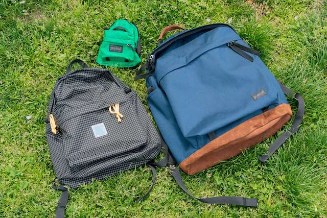 いろんなサイズのTHE DAY PACK
