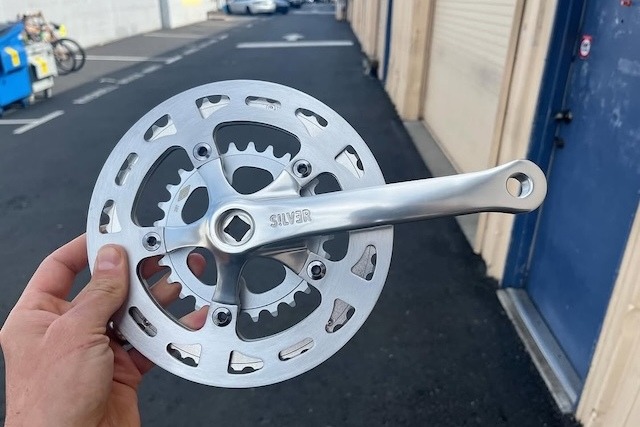 美しさには理由がある。Silver3 crank着弾！